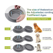 Pet Slow Food Anti-choke Dog Bowl