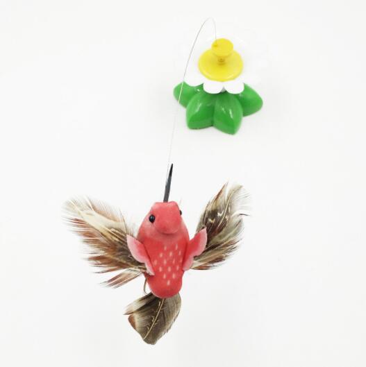 Rotating Flower Pet Toy: Electric Interactive Fun