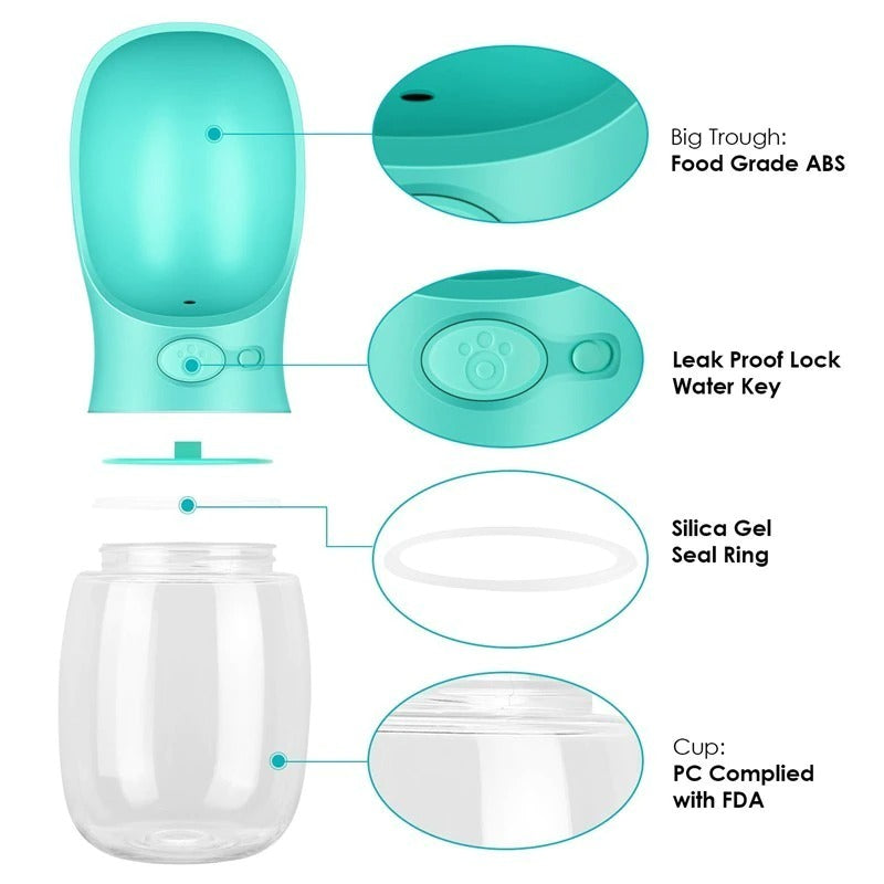 Portable Pet Water Bottle - Hydration on the Go
