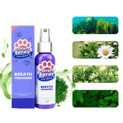 Pet Deodorant Tooth Cleaning Spray