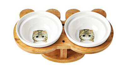 Elegant Ceramic Cat Bowl: The Perfect Dining Experience
