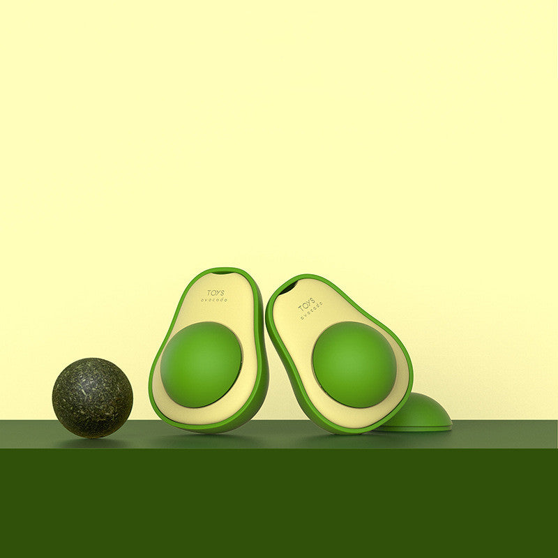 Avocado Cat Mint Toy: Playful & Self-Healing