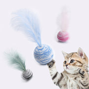 Pet cat toy ball