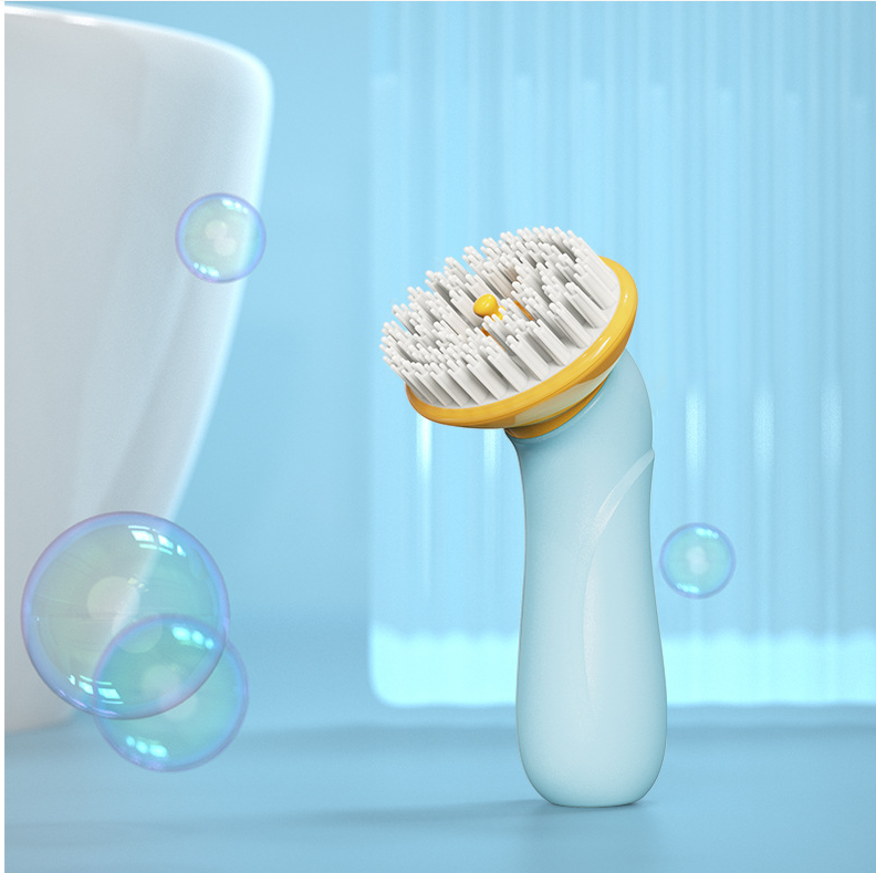 Hand-held Pet Bath Brush: Effortless Grooming and Cleaning