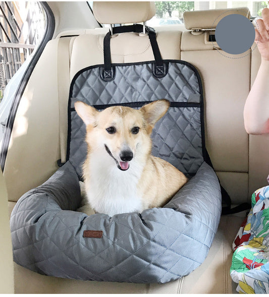 Foldable 2-in-1 Pet Carrier & Car Seat Mat - Comfy & Versatile