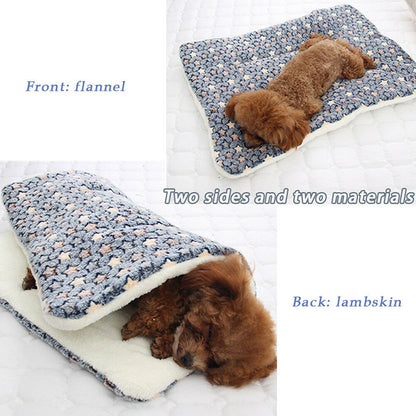 Pet Dog Cat Kennel Mat Blanket