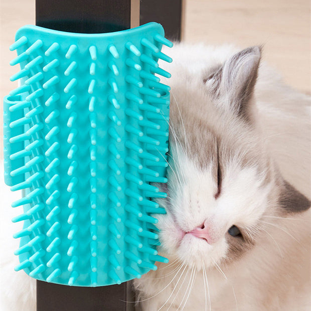 Pet Cat Corner Hair Rubbing Massager