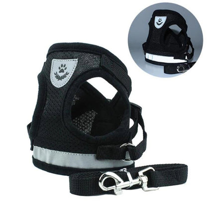 Reflective And Breathable Pet Harness