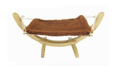 Wooden Cat Hammock Bed: Luxury Lounging for Your Feline