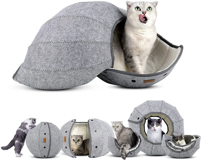 Foldable Cat Tunnel: Interactive Fun for Kittens and Cats