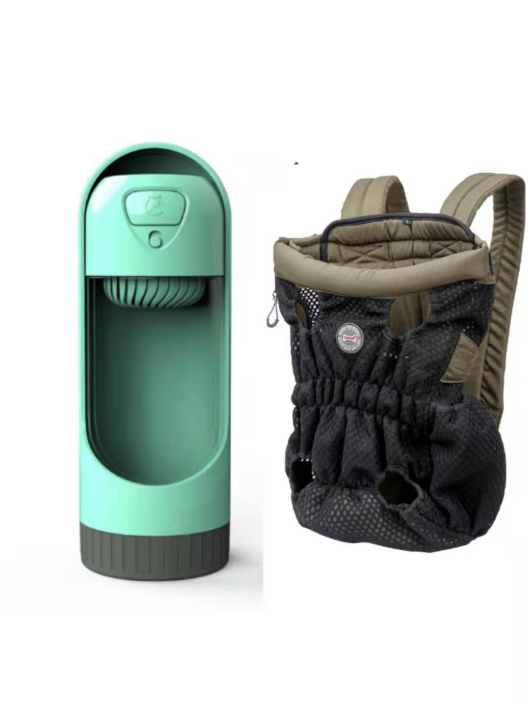 Pet Carrier Backpack Outdoor Travel Mesh Breathable Shoulder Bags