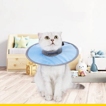 Stylish Cloth Circle Collar for Cats: Purr-fect Pet Accessories