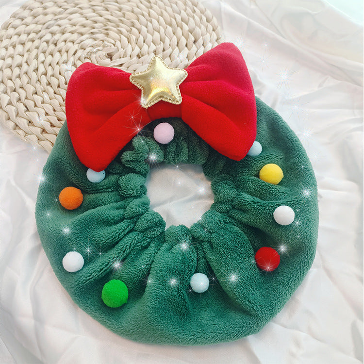 Christmas Pet Bow-knot Collar: Festive and Skin-Friendly