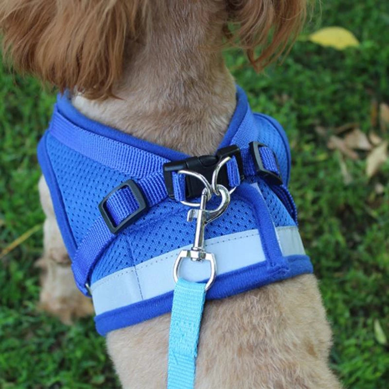 Reflective And Breathable Pet Harness