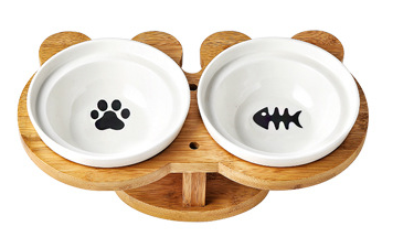 Elegant Ceramic Cat Bowl: The Perfect Dining Experience